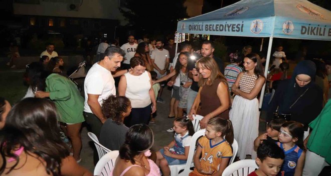 Çandarlı'da çocuklara etkinlik...