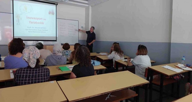 Ege Üniversitesi'nden girişimci kadınlara E-Ticaret eğitimi