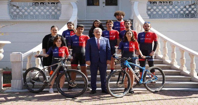 Egelilerden dağ bisikleti yarışmasında önemli başarı