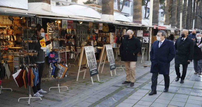 Batur’dan Sevgi Yolu esnafına destek