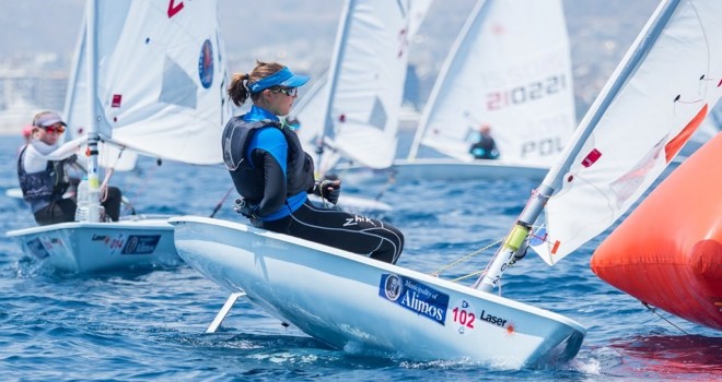 Laser Radial Gençler Avrupa Şampiyonası'nda KSK'li 3 yelkenci yarıştı
