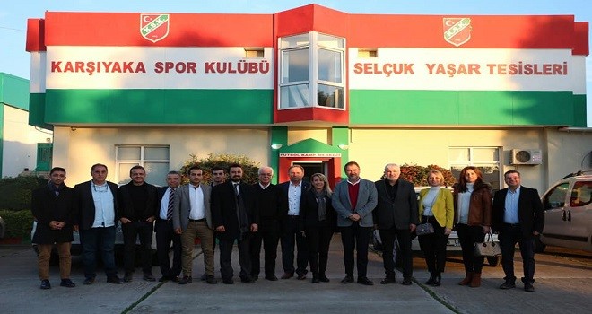 Ak Parti Başkan Adayı Maç, KSK'yi ziyaret etti