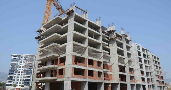 Örnekköy'de 765 bağımsız birimin yapımı sürüyor