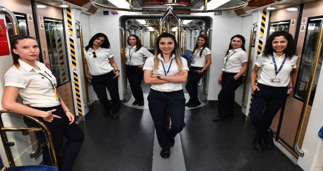 İzmir Metrosu ''mahir'' ellerde