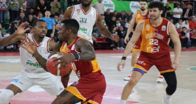Pınar Karşıyaka, Galatasaray'ı rahat geçti