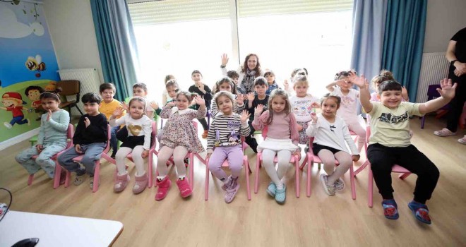 Karşıyaka’da miniklere su tasarrufu eğitimi