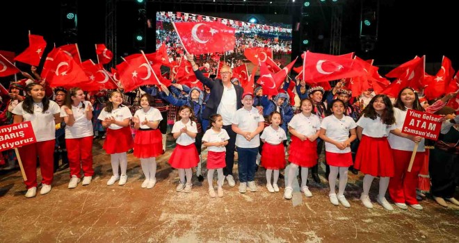 Gaziemir'de 23 Nisan coşkusu