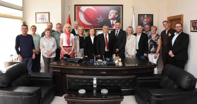 Alman kardeş kent yöneticileri Torbalı’da