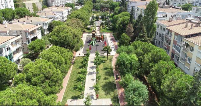 Kent içinde yeşil bir vaha