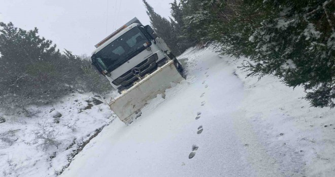 Büyükşehir ekipleri kar teyakkuzunda