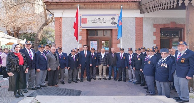 Çiftçioğlu Gazilerle bir araya geldi