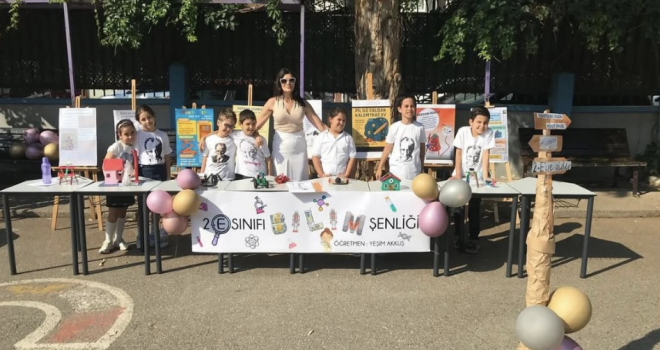 Mustafa Reşit Paşa İlkokulu'ndan STEM Bilim Fuarı