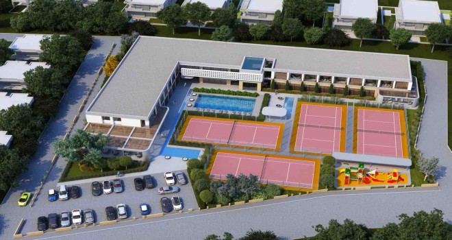 İzmir'in en kapsamlı tenis merkezinin temeli Narlıdere'de atılıyor