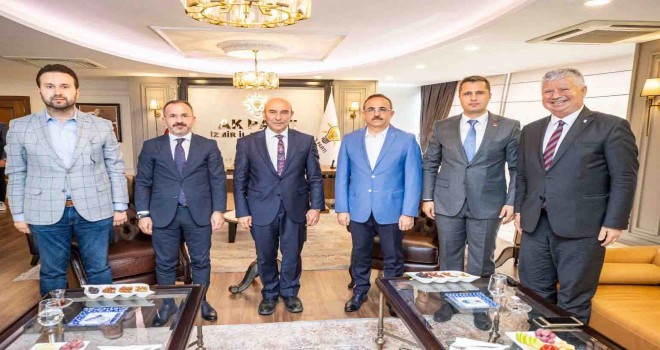 Başkan Soyer, Ak Parti'li Sürekli'yi ziyaret etti