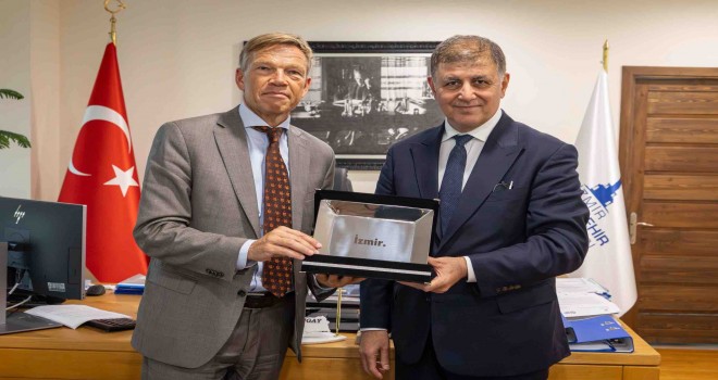 Hollanda Büyükelçisi Wijnands Başkan Tugay’ı ziyaret etti