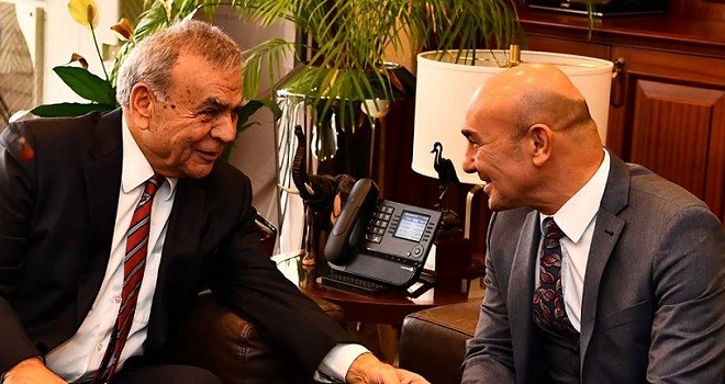 Tunç Soyer, başkan Kocaoğlu'nu ziyaret etti