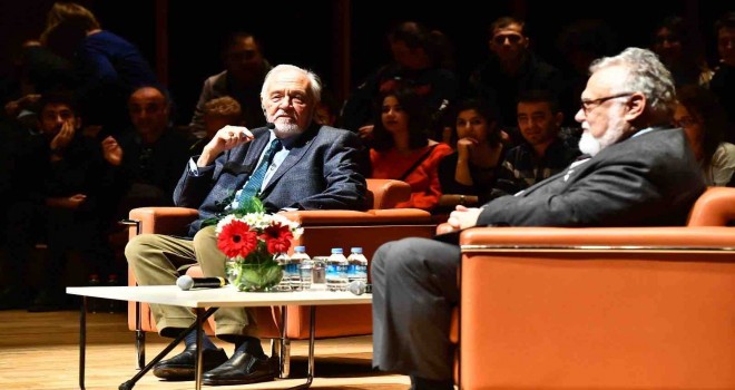 Ortaylı ve Şengör İzmir'de Cumhuriyet’in 101. yılını konuştu