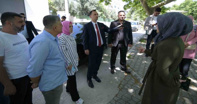 Kızılay Mahallesi’ne çözüm ve proje ziyareti