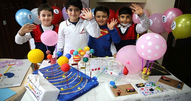 Haydi çocuklar iş başına...