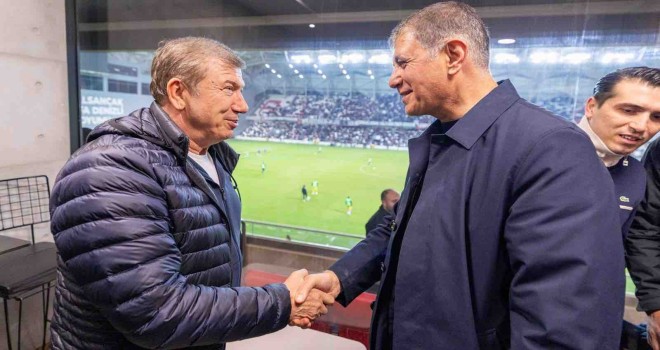 Tanju Çolak'tan Başkan Tugay’a Karşıyaka Stadı teşekkürü