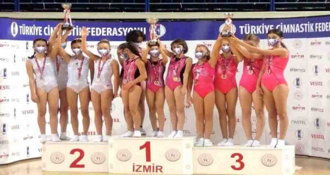 Trampolin cimnastikte Bornova farkı