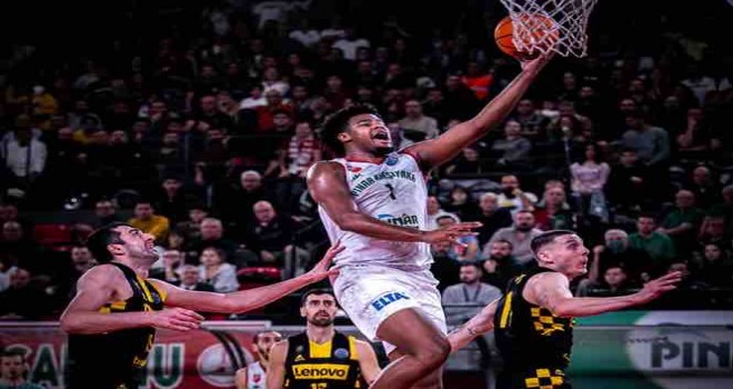 Pınar Karşıyaka Avrupa'da tamam devam maçında