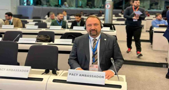 Başkan Gümrükçü Brüksel’deki iklim zirvesinde Türkiye’yi temsil etti