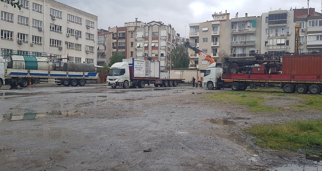 Selçuk Yaşar Ortaokulu'nda inşaat başladı