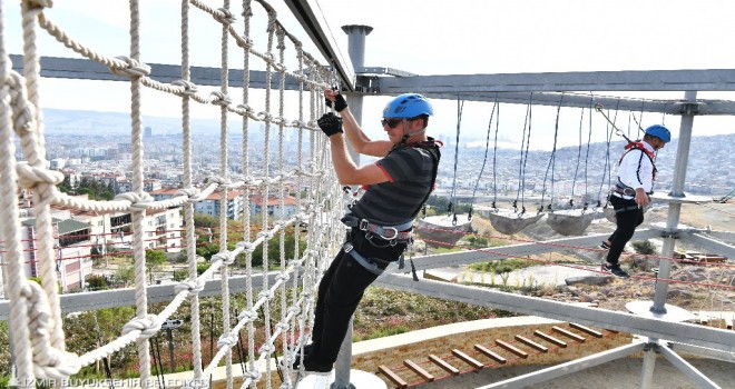 Teleferik ve Macera Park’ta bakım molası