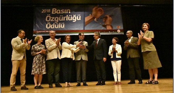 2018 Basın Özgürlüğü Ödülü sahibini buldu...