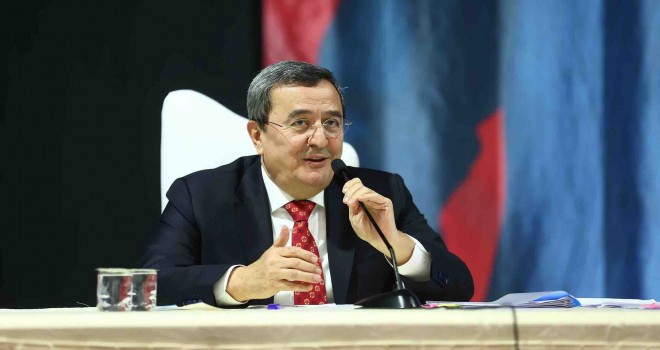 Başkan Batur’dan anlamlı veda