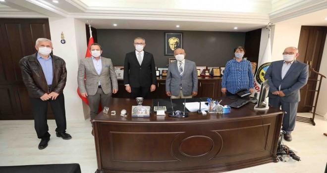 Başkan Arda’dan esnaf temsilcilerine destek ziyareti