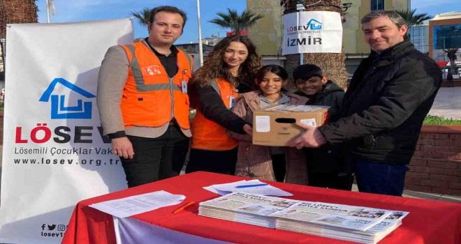 LÖSEV et dağıtımlarını aralıksız sürdürüyor