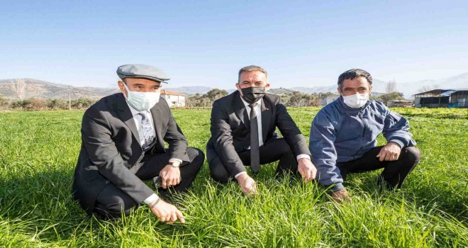 Beydağ'da Başkan Soyer’den üreticiye müjde