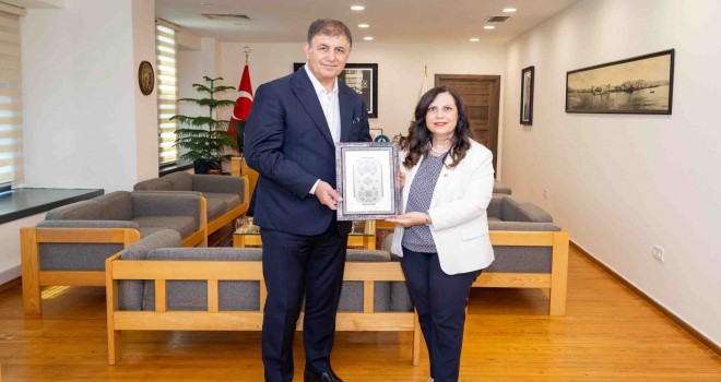 Başkan Tugay KKTC İzmir Başkonsolos İnanıroğlu’nu ağırladı