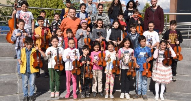 23 Nisan’ın en özel konseri Bornovalı çocuklardan