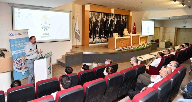 Çiğli’de sivil katılımı güçlendirecek eylem planı tanıtıldı