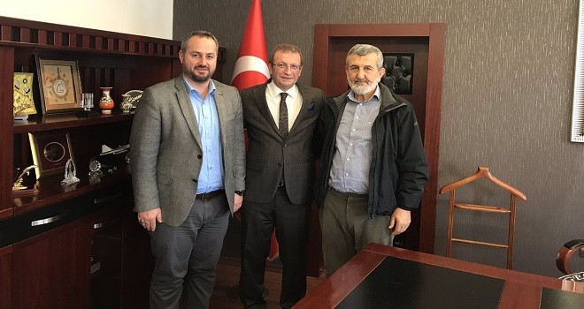 Kaymakam Çalışır'a 28 yıl öncesini hatırlattılar...