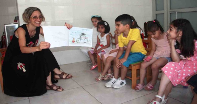 Konaklı miniklere okumayı sevdiren proje