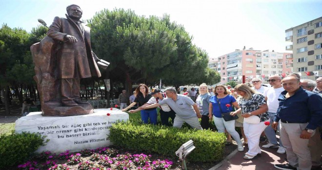 Karşıyaka, Nazım Hikmet’i unutmadı