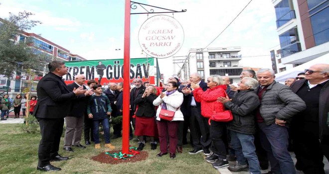 KSK'nin unutulmaz kalecisi Ekrem Güçsav’ın adı parka verildi