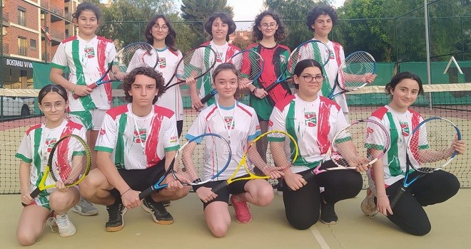 14 Yaş teniste Bostanlıspor fırtınası...