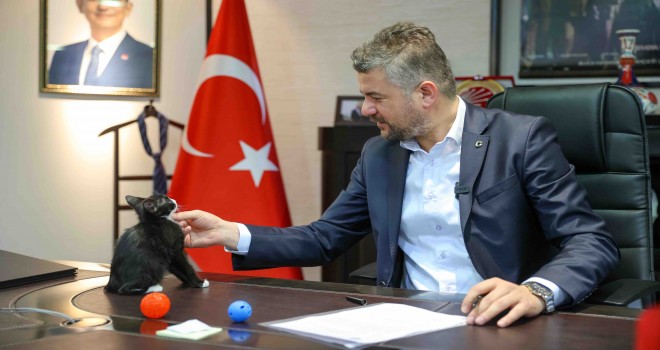 Sevimli Üzüm makamın maskotu oldu