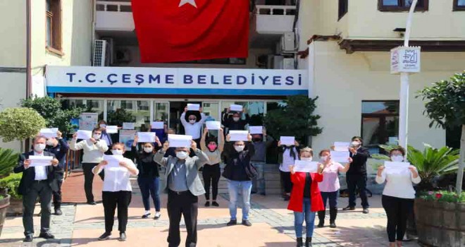 Çeşme Belediyesi personeline Koronavirüs eğitimi