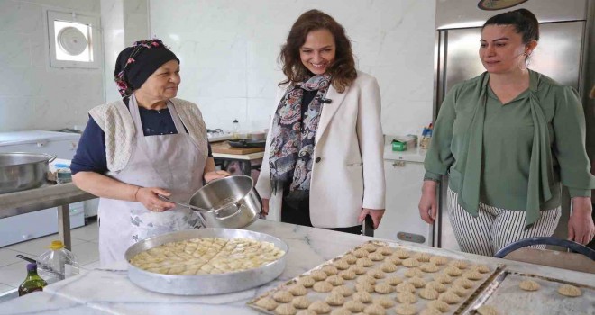 Başkan Ünsal’dan üreten kadınlara destek ziyareti