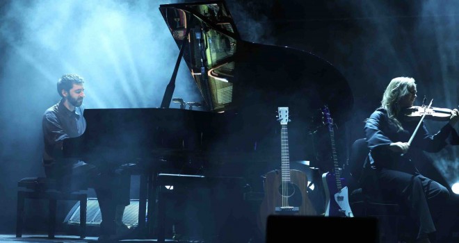 Dünyaca ünlü piyanist Grinko ayakta alkışlandı