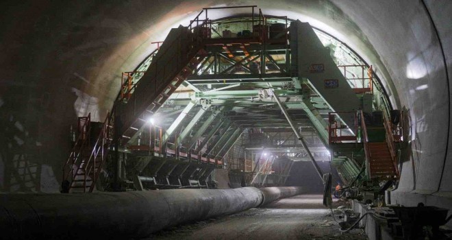 Onat Tüneli’nde ışığa 210 metre kaldı