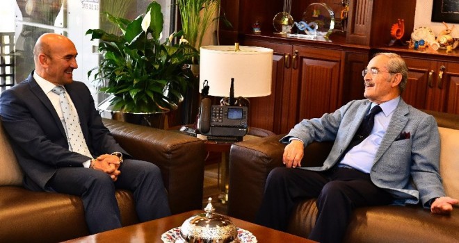 Büyükerşen'den Soyer'e tebrik ziyareti