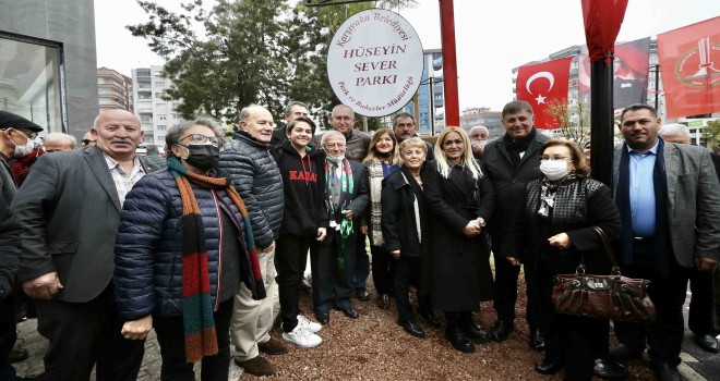 Örnekköylü Hüseyin’in adı parkta ölümsüzleşti