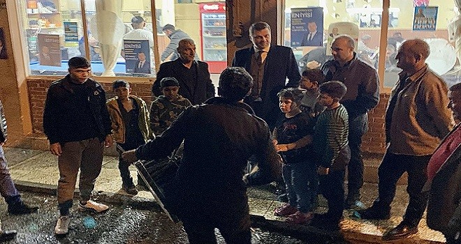 Hafızoğlu Roman mahallesinde...